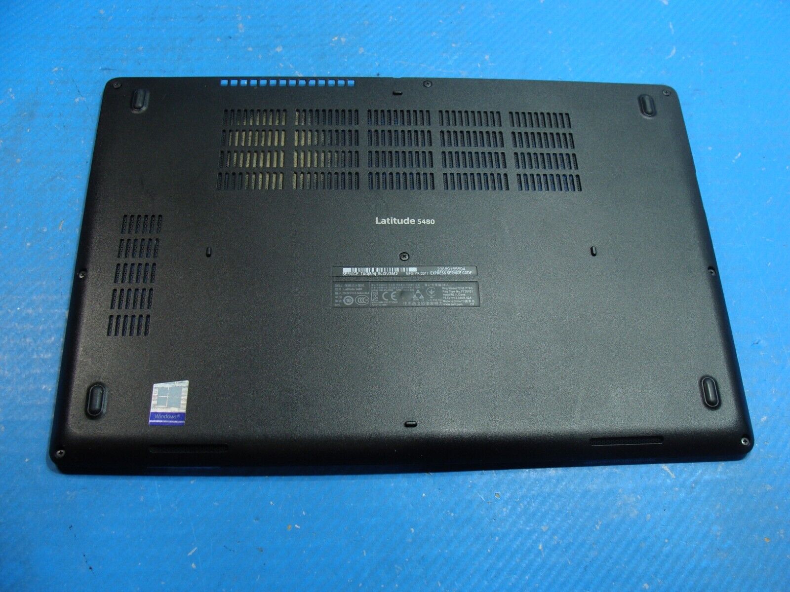 Dell Latitude 14 5480 Genuine Laptop Bottom Case Base Cover Black AP1SD000D03