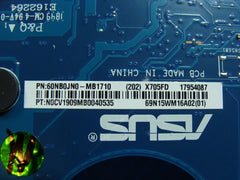 Asus N705FD-DS77 17.3 i7-8565U 1.8GHz GTX1050 2GB Motherboard 60NB0JN0-MB1710