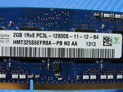 Dell 5558 Laptop SK Hynix 2GB Memory PC3L-12800S-11-12-B4 HMT325S6EFR8A-PB - Tested Computer Laptop Parts