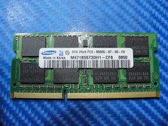 Apple A1286 Samsung 2GB 2Rx8 PC3-8500S SO-DIMM Memory RAM M471B5673DH1-CF8 - Tested Computer Laptop Parts
