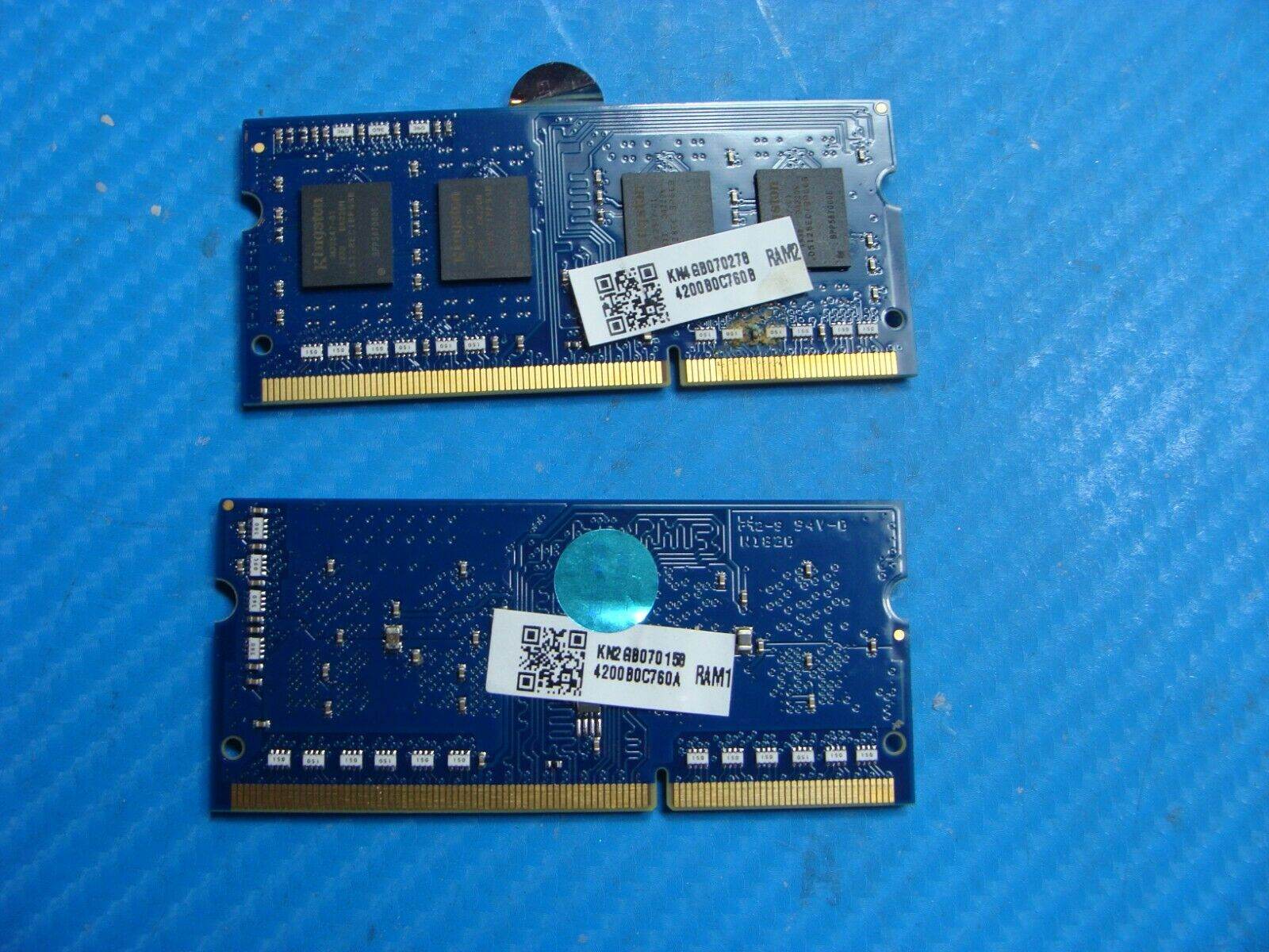 Acer E5-576 Kingston 4GB & 2GB Memory RAM ACR16D3LS1KBGR/4G ACR16D3LFS1KBG/2G - Tested Computer Laptop Parts