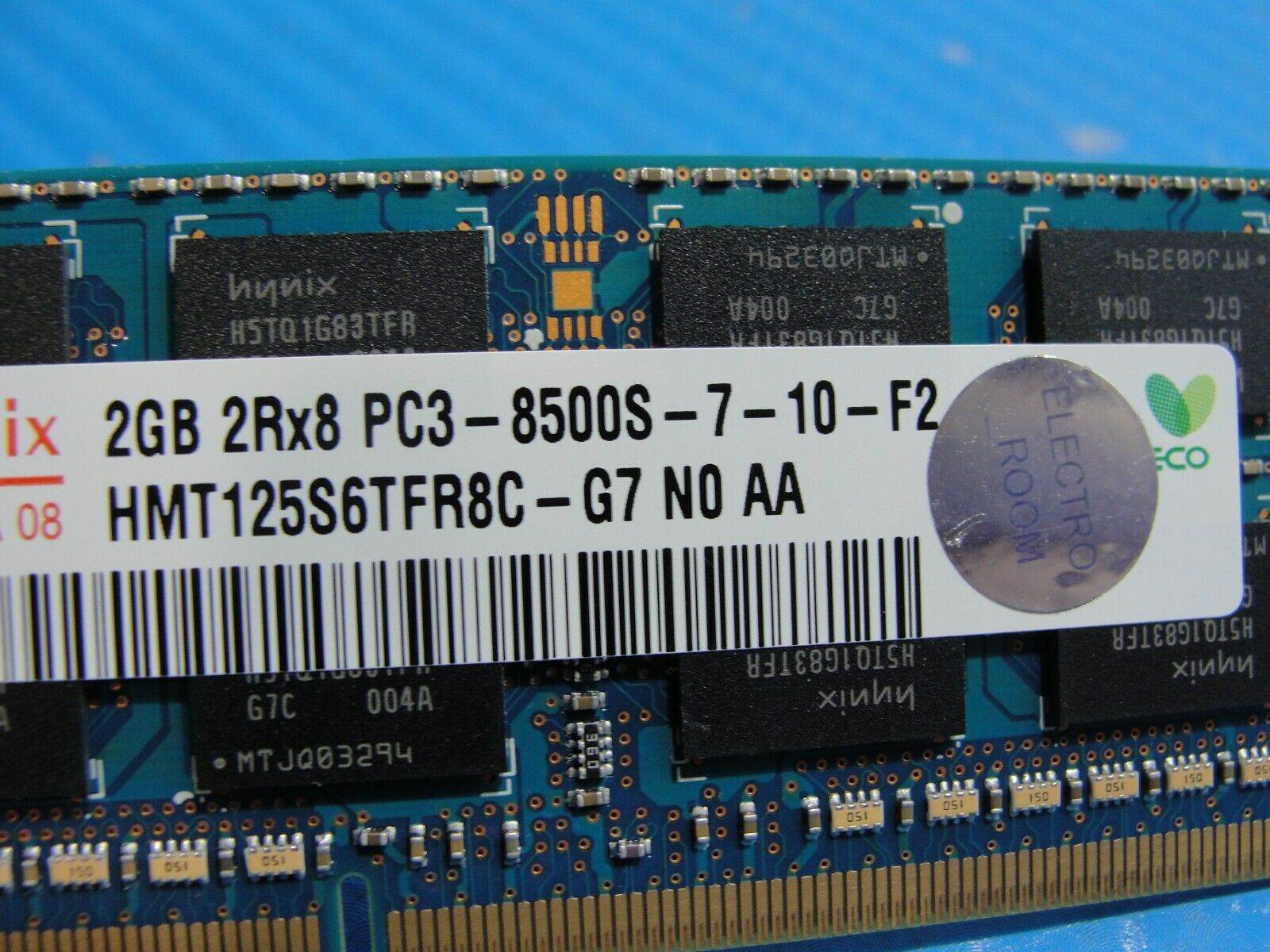 MacBook Pro A1297 Hynix 2GB 2Rx8 PC3-8500S SO-DIMM Memory RAM HMT125S6TFR8C-G7 - Tested Computer Laptop Parts