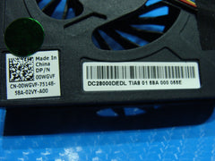 Dell Precision M4800 15.6" CPU Cooling Fan 0WGVF DC28000DEDL