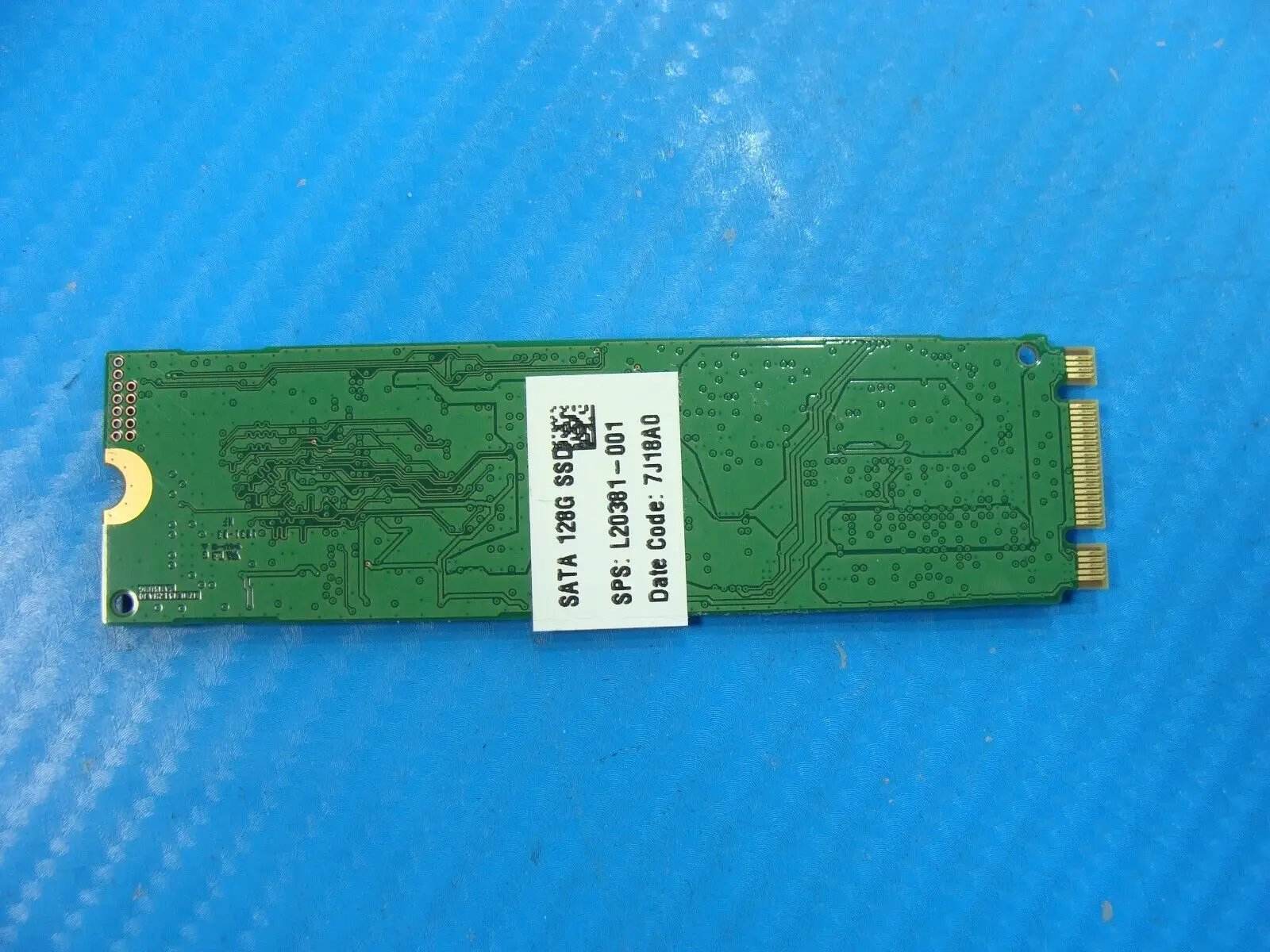 HP 15-da0002dx Samsung 128GB SATA SSD Solid State Drive MZNLN128HAHQ-000H1 - Tested Computer Laptop Parts