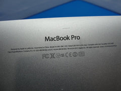 MacBook Pro A1398 15" Mid 2012 MC975LL/A Bottom Case Silver 923-0090