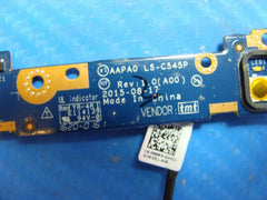 Dell Precision 7510 15.6" Power Button Board w/Cable LS-C545P 890R6 