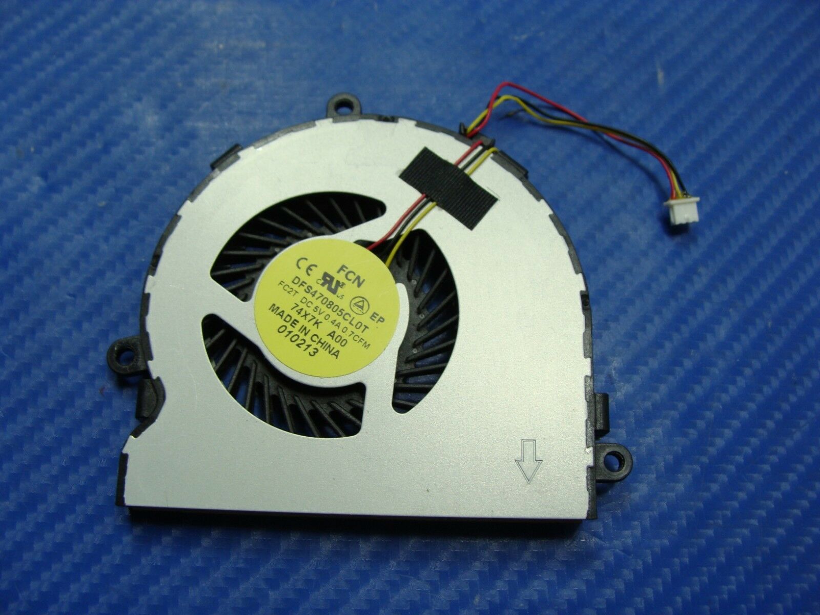 Dell Inspiron 15R-5521 15.6" Genuine Laptop CPU Cooling Fan 74X7K DC28000C8F0 Dell