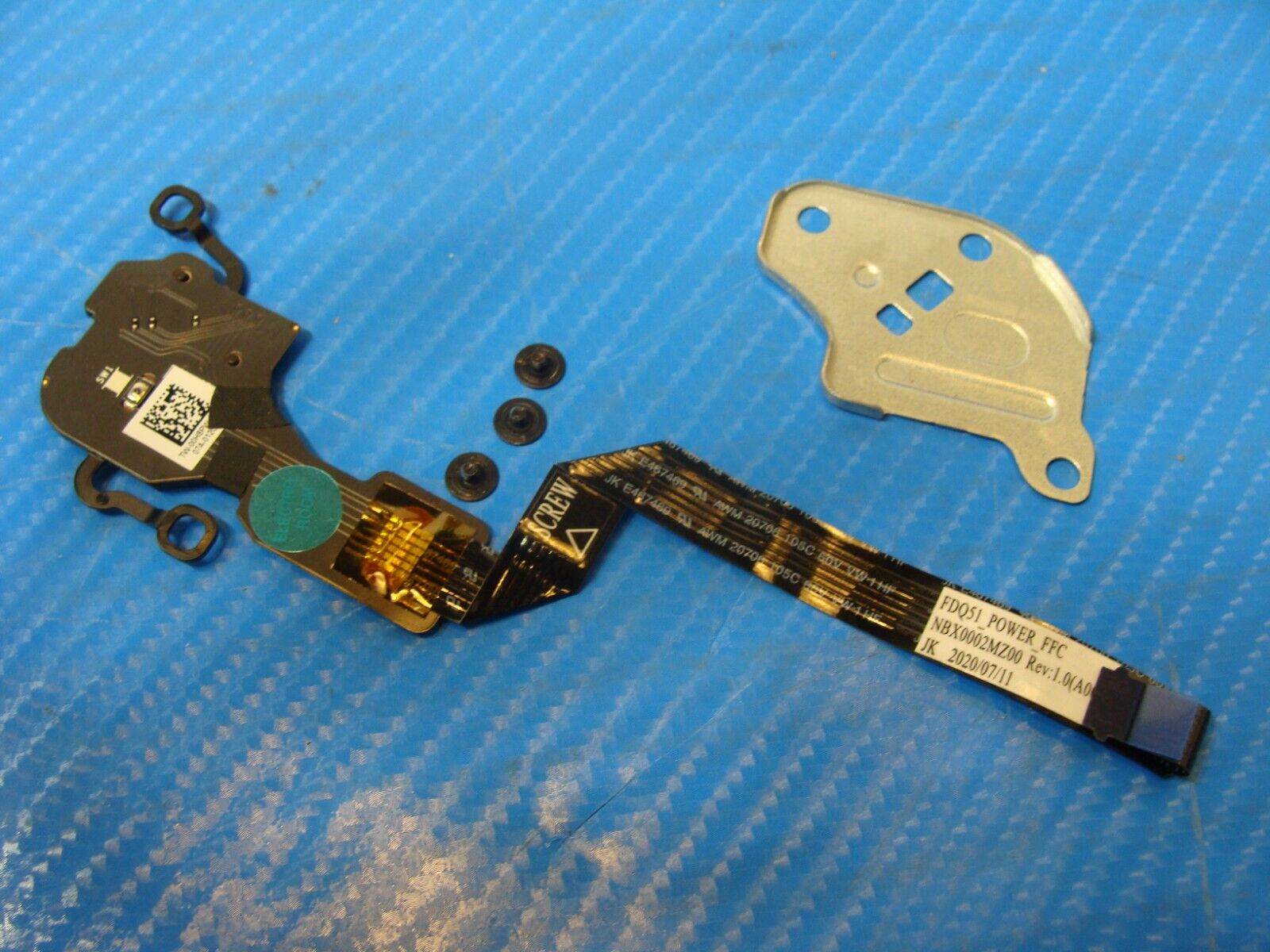 Dell Alienware M15 R3 Power Button Circuit Board with Cable NBX0002MZ00 0H8PW - Tested Computer Laptop Parts