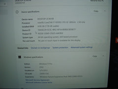 Works Great Grab Lenovo ThinkPad E15 15.6" FHD i7-10510U 256GB SSD 8GB 1.80 GHz