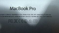 MacBook Pro 13" A1502 Mid 2014 MGX72LL/A Genuine Housing Bottom 923-00108 GLP* Apple