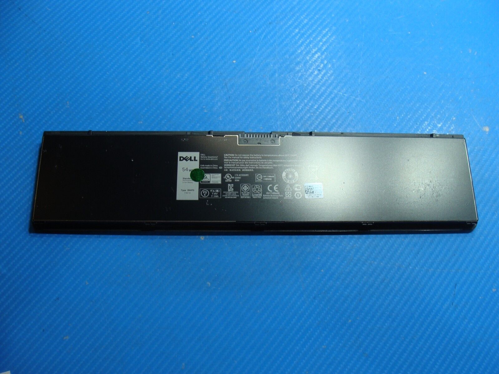Dell Latitude 14” E7450 Genuine Battery 7.4V 54Wh 7100mAh 5K1GW 3RNFD Excellent