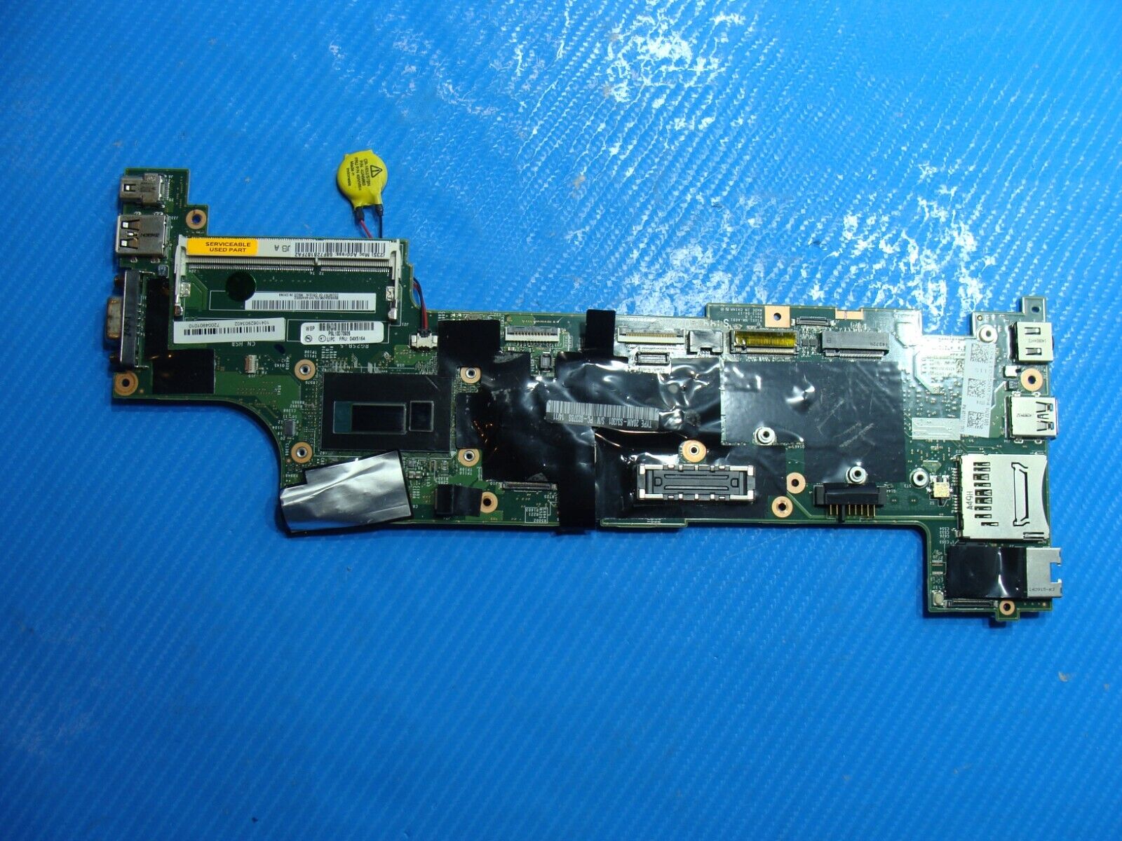 Lenovo ThinkPad 12.5” x240 Intel i5-4300U 1.9GHz Motherboard 04X5164 NM-A091