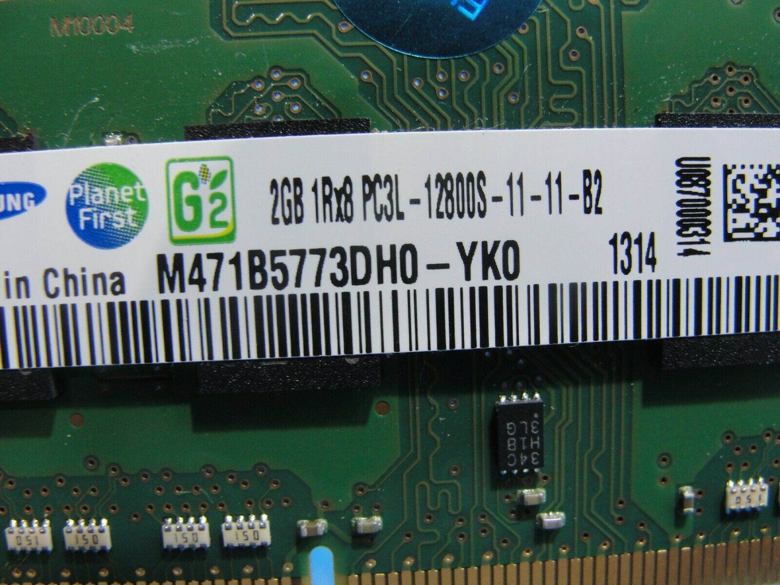HP 15-b119wm Samsung 6GB 2GB+4GB PC3L-12800S SO-DIMM Memory RAM M471B5773DH0-YK0 - Tested Computer Laptop Parts