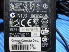 Genuine Compaq OEM AC Adapter Power Charger 18.5V 2.7A 65W 163444-001 159224-002 - Tested Computer Laptop Parts
