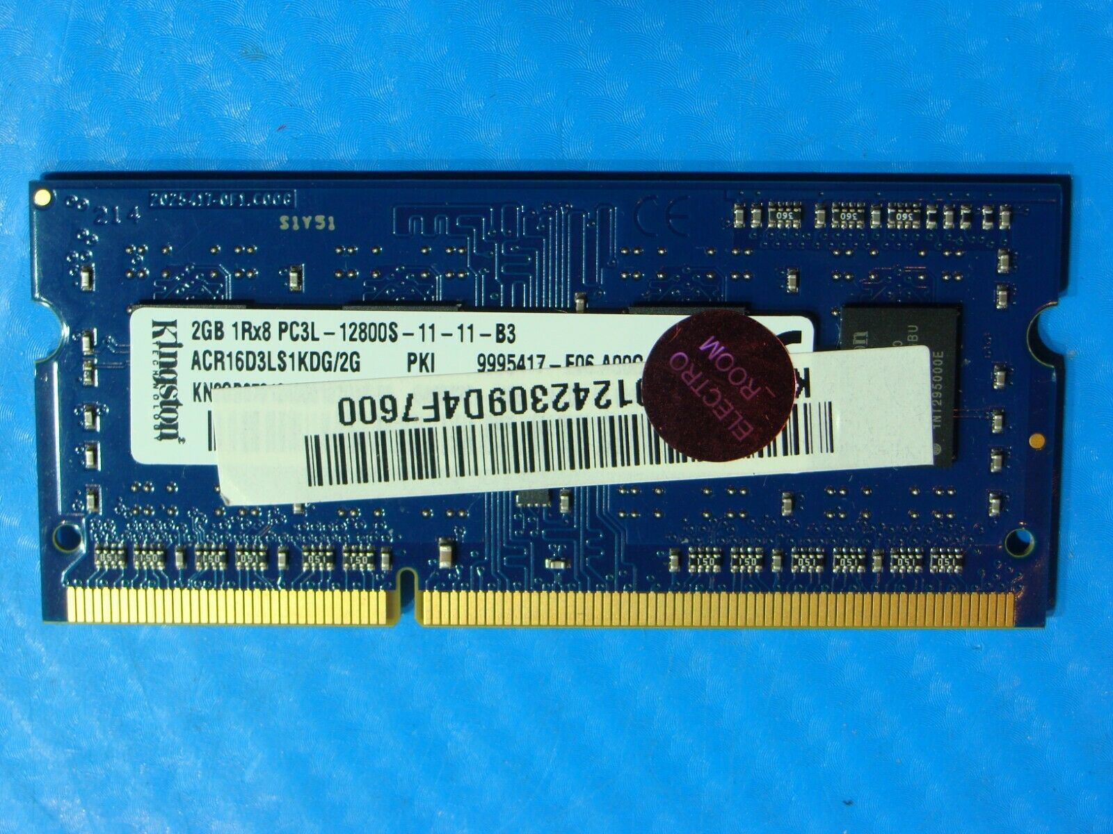 Acer M5-583P-5859 Kingston 2GB PC3L-12800S SO-DIMM Memory RAM ACR16D3LS1KDG/2G - Laptop Parts - Buy Authentic Computer Parts - Top Seller Ebay
