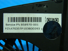 HP Pavilion 15-bc015tx 15.6" CPU Cooling Fan 858970-001 47G35TP103 #1 - Laptop Parts - Buy Authentic Computer Parts - Top Seller Ebay