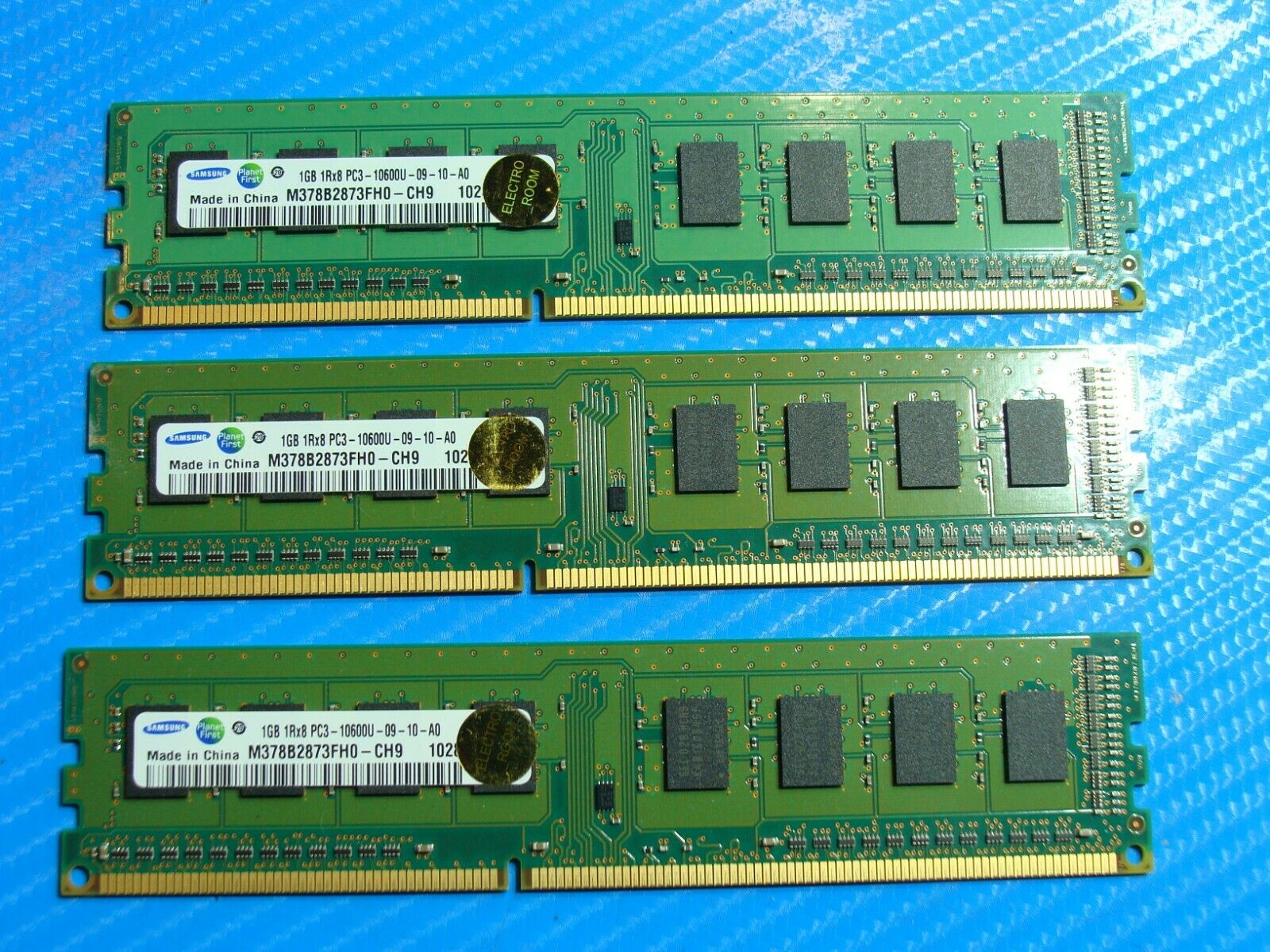 Alienware Aurora Samsung 1GB x3 Memory RAM Desktop PC3-10600U M378B2873FH0-CH9 