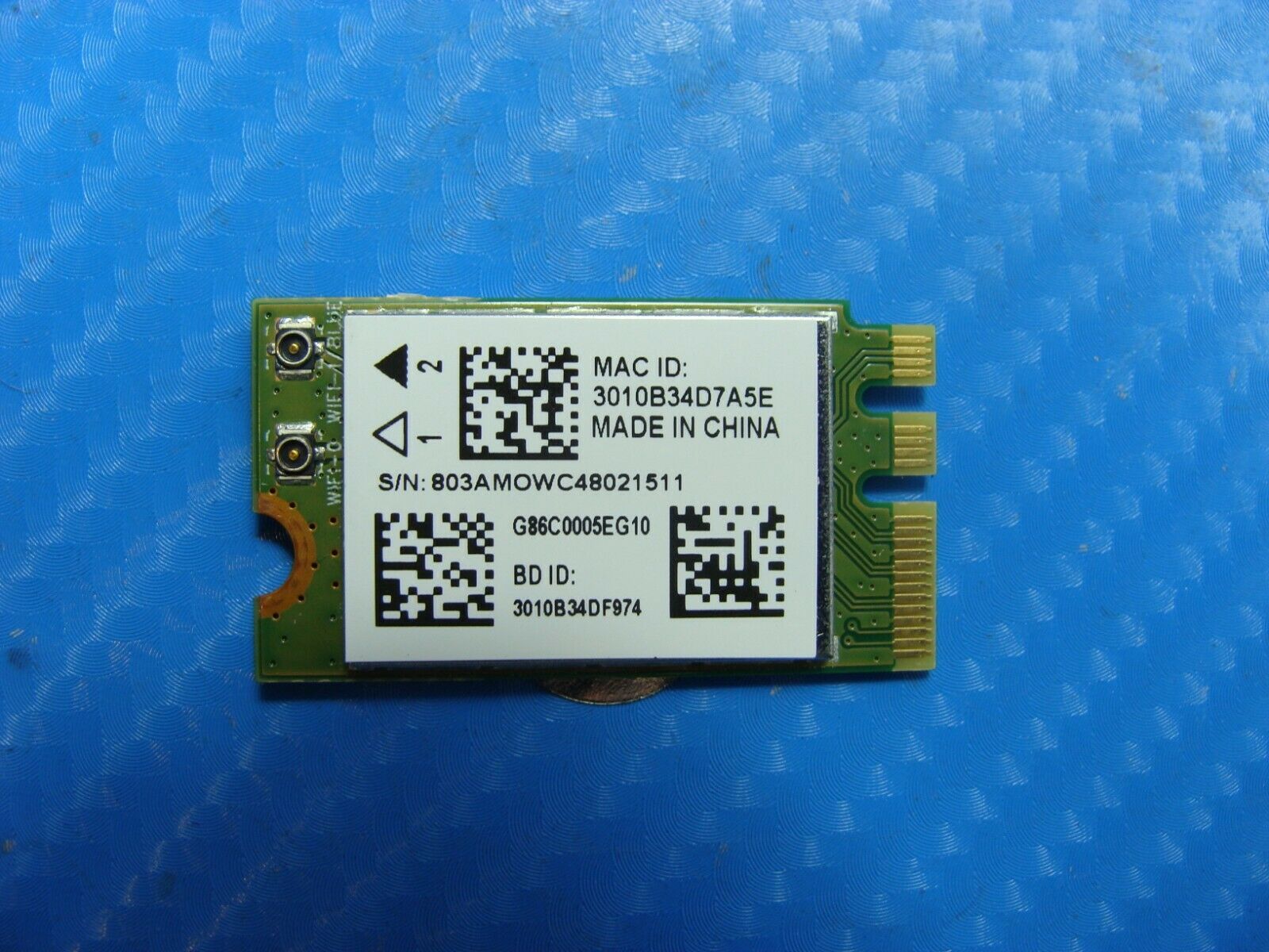 Toshiba Satellite 15.6 C55-B5296 OEM Laptop Wireless WiFi Card G86C0005EG10 - Laptop Parts - Buy Authentic Computer Parts - Top Seller Ebay