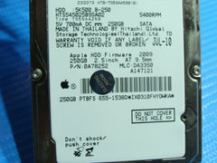 MacBook Pro A1278 13" 2010 MC374LL Hitachi 250GB SATA 2.5" HDD Drive 5K500.B-250 