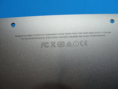 MacBook A1534 12" 2017 MNYF2LL/A Bottom Case w/Battery Space Gray 661-06789