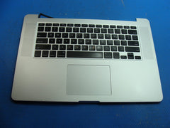 MacBook Pro A1398 15" Mid 2014 MGXC2LL/A Top Case Palmrest NO Battery 661-8311