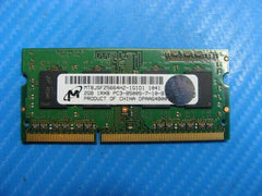 MacBook A1286 Laptop Micron 2GB Memory PC3-8500S-7-10-B1 MT8JSF25664HZ-1G1D1 - Tested Computer Laptop Parts