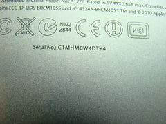 MacBook Pro A1278 13" Mid 2012 MD102LL/A Genuine Laptop Bottom Case 923-0103 - Laptop Parts - Buy Authentic Computer Parts - Top Seller Ebay