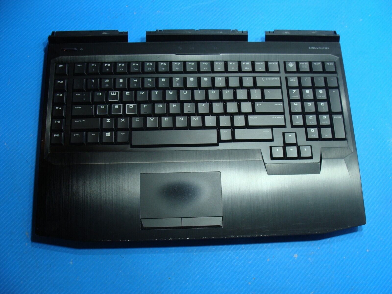 HP Omen X 17.3" 17t-ap000 OEM Palmrest w/Touchpad Keyboard Backlit 2B-BB501H100