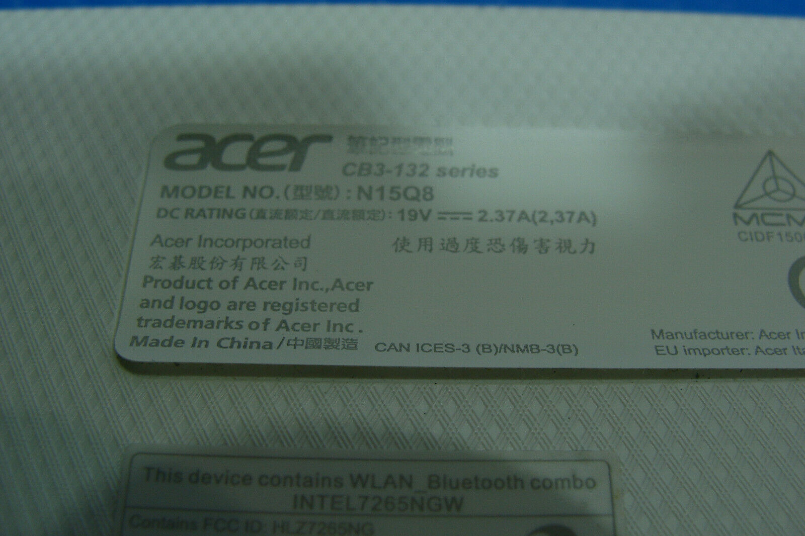 Acer Chromebook CB3-132-C0EH 11