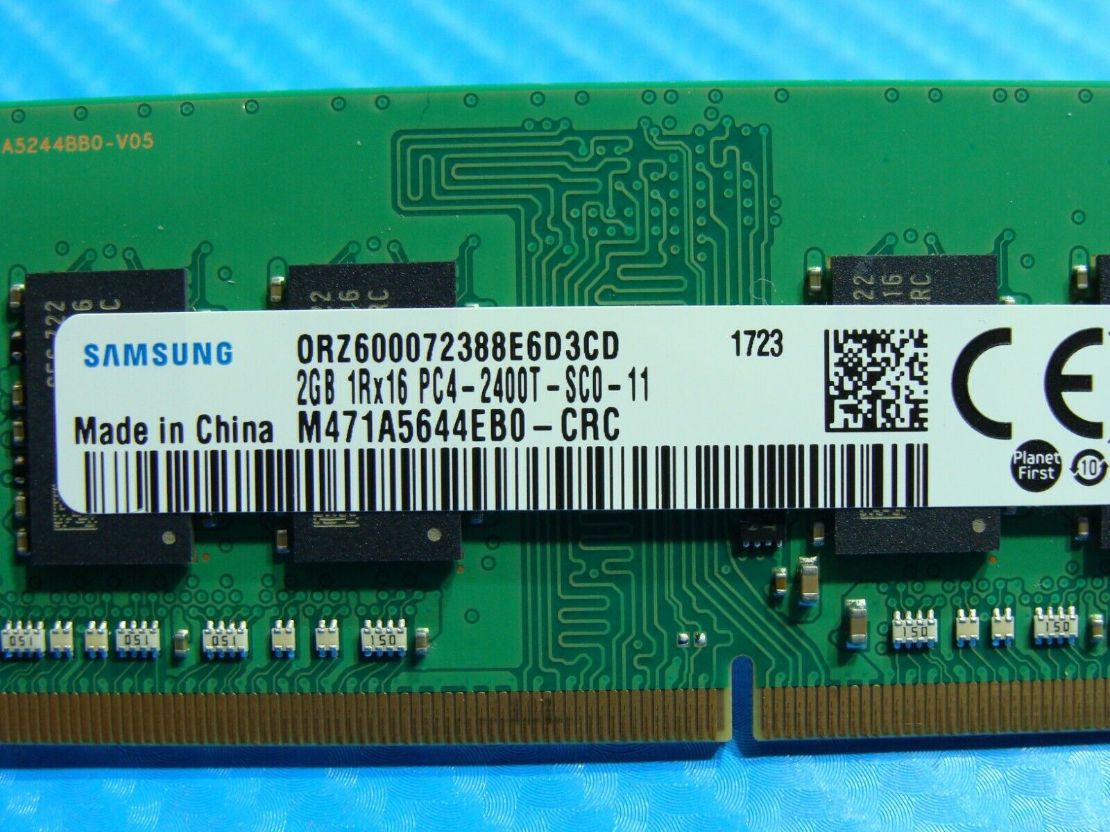 HP 15-au091nr Samsung 2GB 1Rx16 PC4-2400T SO-DIMM Memory RAM M471A5644EB0-CRC HP