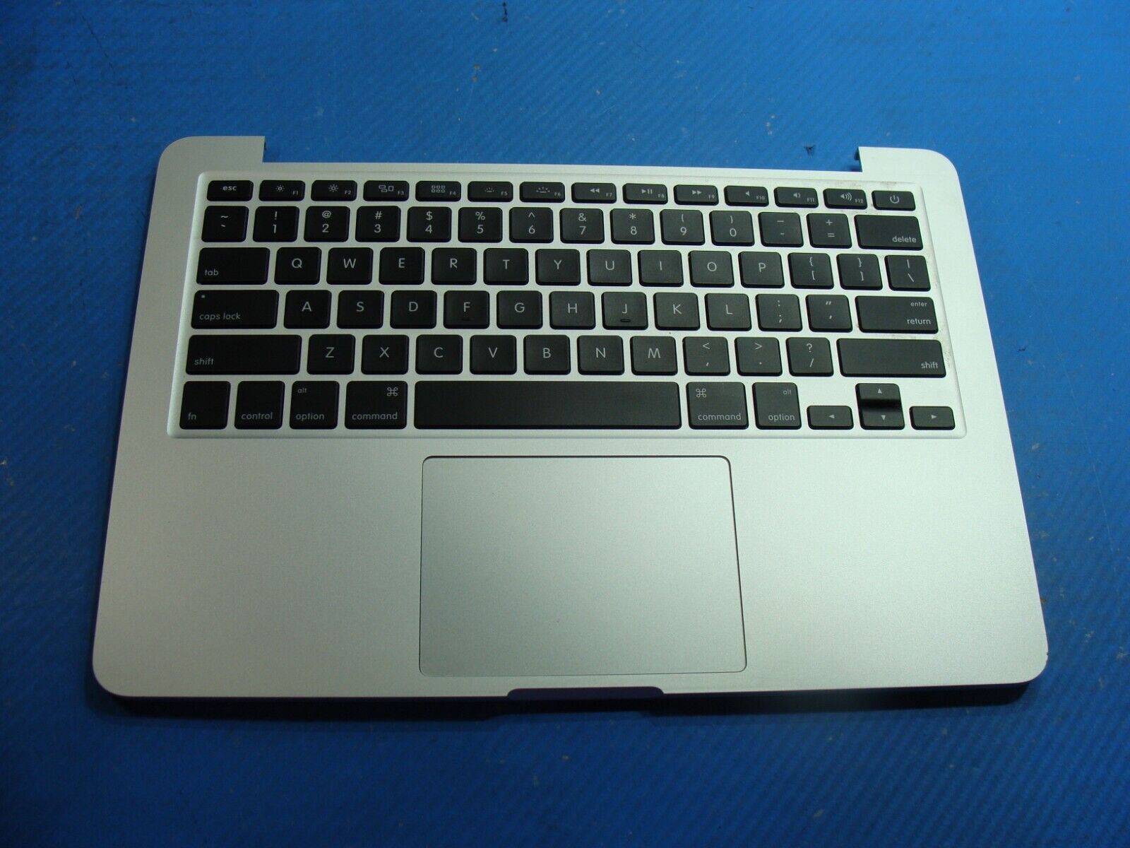 MacBook Pro A1502 13 Early 2015 MF839LL/A Top Case w/Battery Silver 661-02361