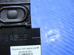 HP 2000-410US 15.6" Genuine Laptop Left & Right Speaker Set Speakers 647315-001 HP