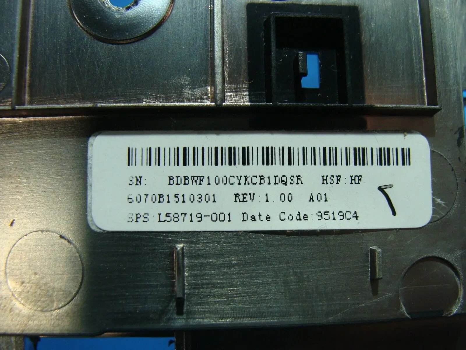 HP ProBook 15.6” 650 G5 OEM Bottom Case Middle Frame L58719-001 6070B1510301 - Tested Computer Laptop Parts