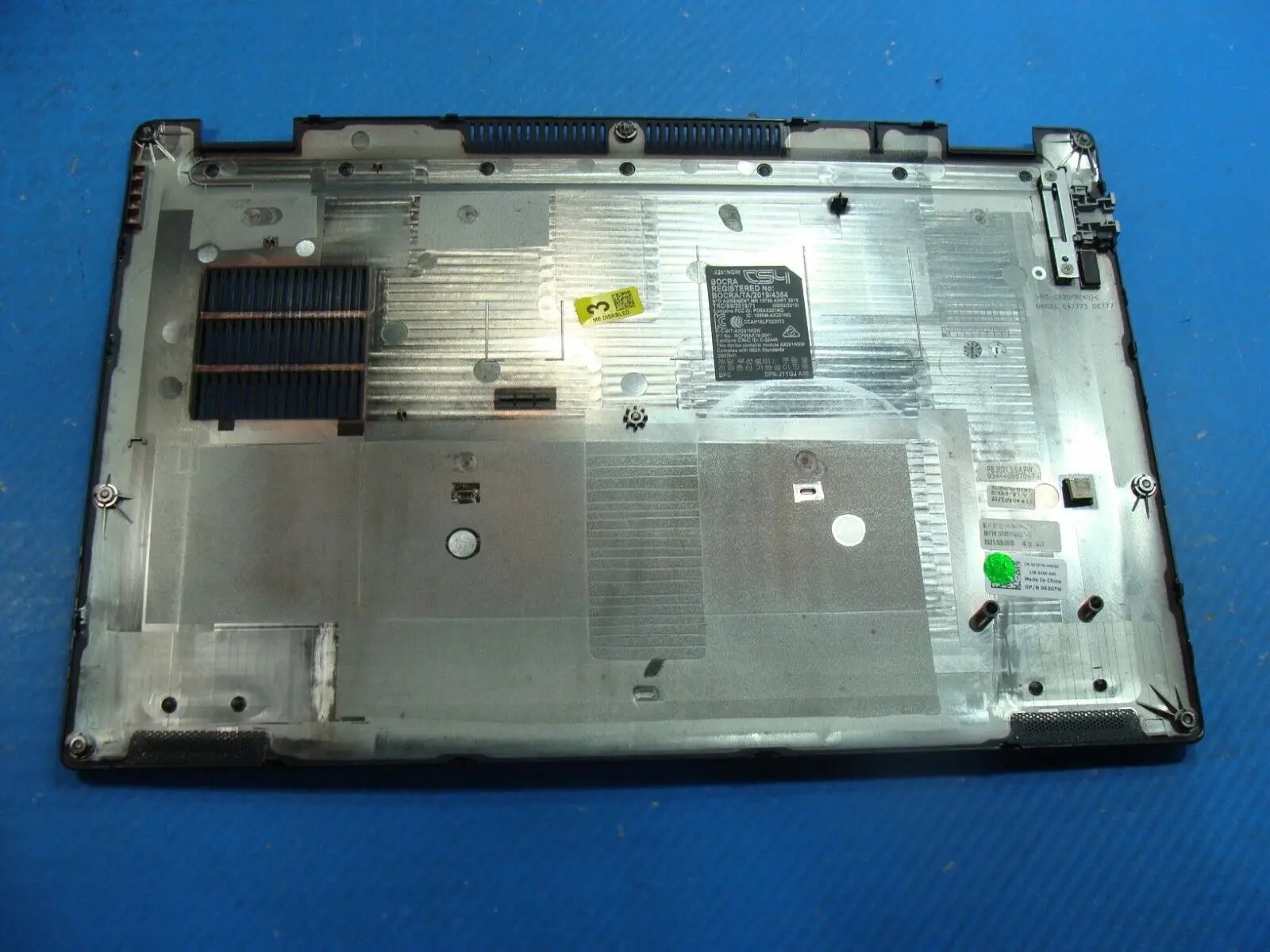 Dell Latitude 5420 14 Bottom Case Base Cover Silver 63DTN AP30K000C01