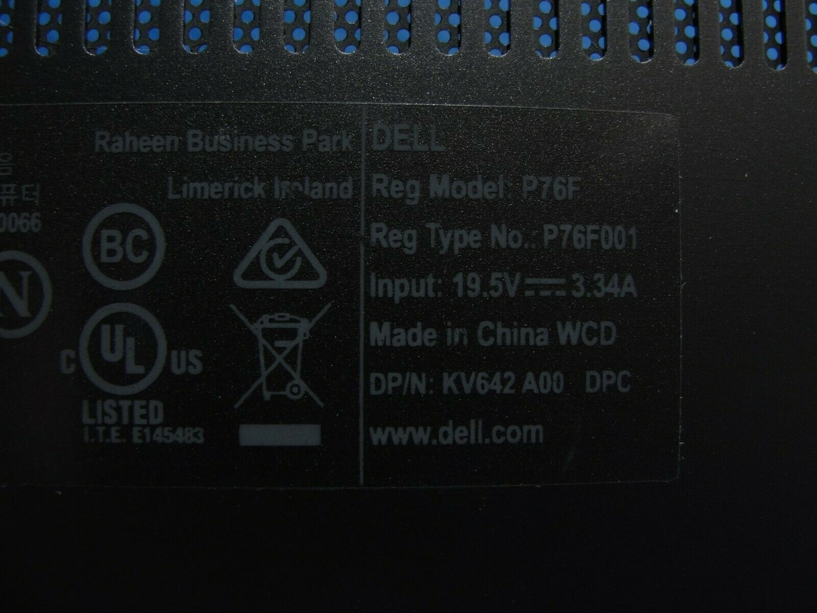 Dell Inspiron 15 7586 15.6