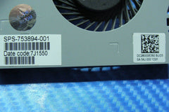 HP 15-r210dx 15.6'' Genuine Laptop CPU Cooling Fan DC28000E3S0 753894-001 - Tested Computer Laptop Parts