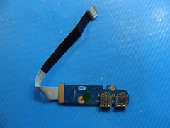 HP 15-dw0037wm 15.6 Dual USB Port Board w/Cable LS-H327P