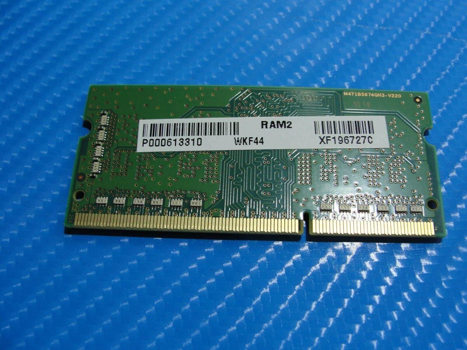 Toshiba C55t-C5300 Samsung 2GB SO-DIMM RAM Memory M471B5674QH0-YK0 P000613310 - Tested Computer Laptop Parts