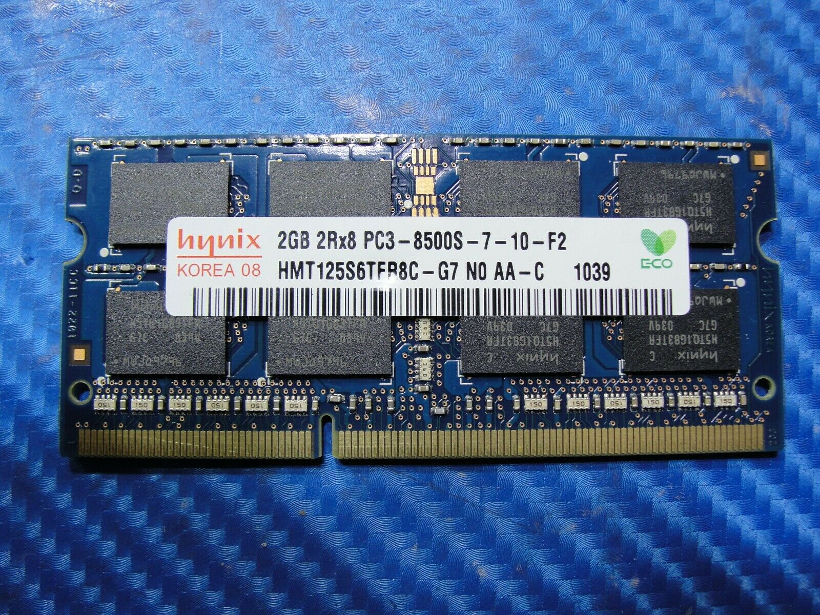 Apple A1297 Hynix 2GB 2Rx8 PC3-8500S SO-DIMM Memory RAM HMT125S6TFR8C-G7 Hynix