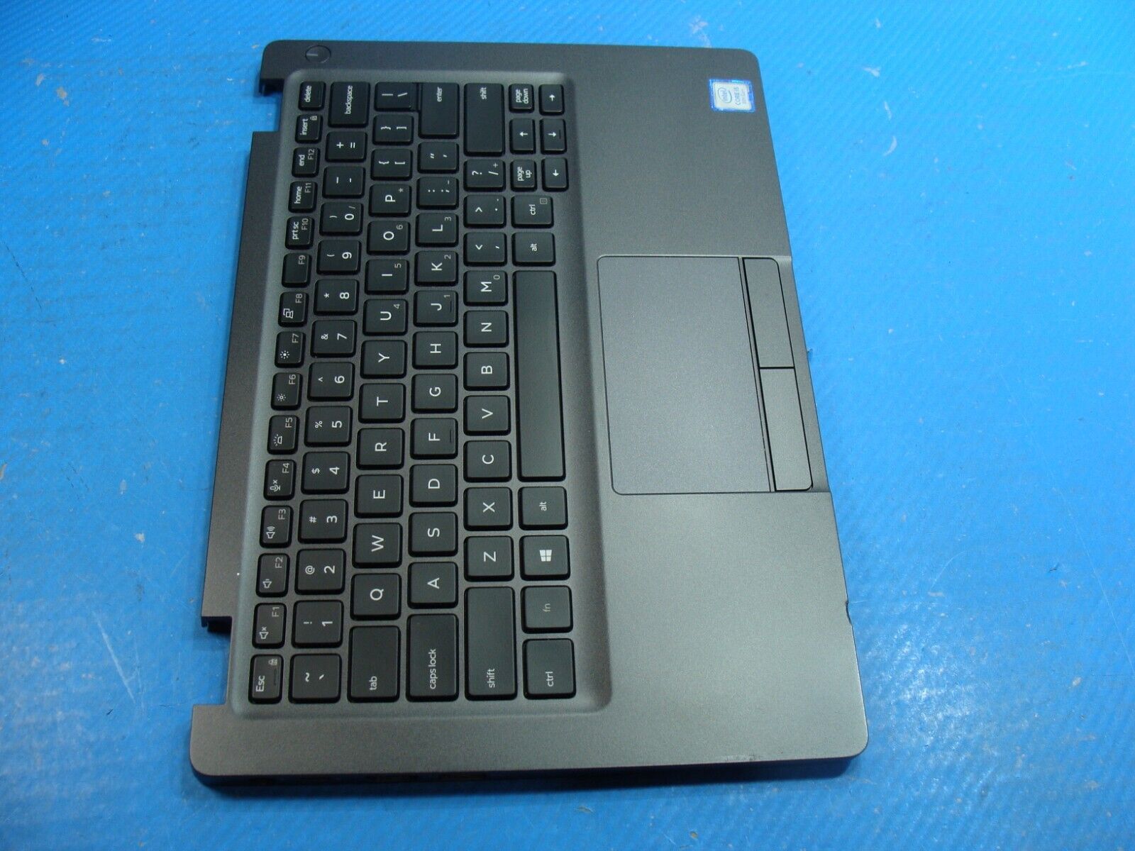 Dell Latitude 5300 13.3 Genuine Laptop Palmrest w/Touchpad Bl Keyboard