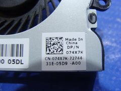 Dell Inspiron 15-3521 15.6" Genuine Laptop CPU Cooling Fan 74X7K DC28000C8F0 ER* - Laptop Parts - Buy Authentic Computer Parts - Top Seller Ebay