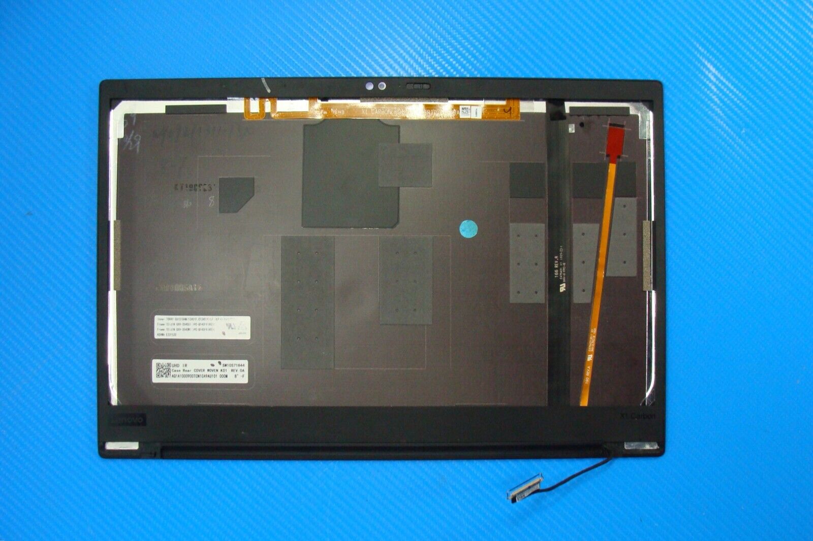 Lenovo ThinkPad X1 Carbon 7th Gen 14 LCD Back Cover w/Front Bezel AQ1A1000900