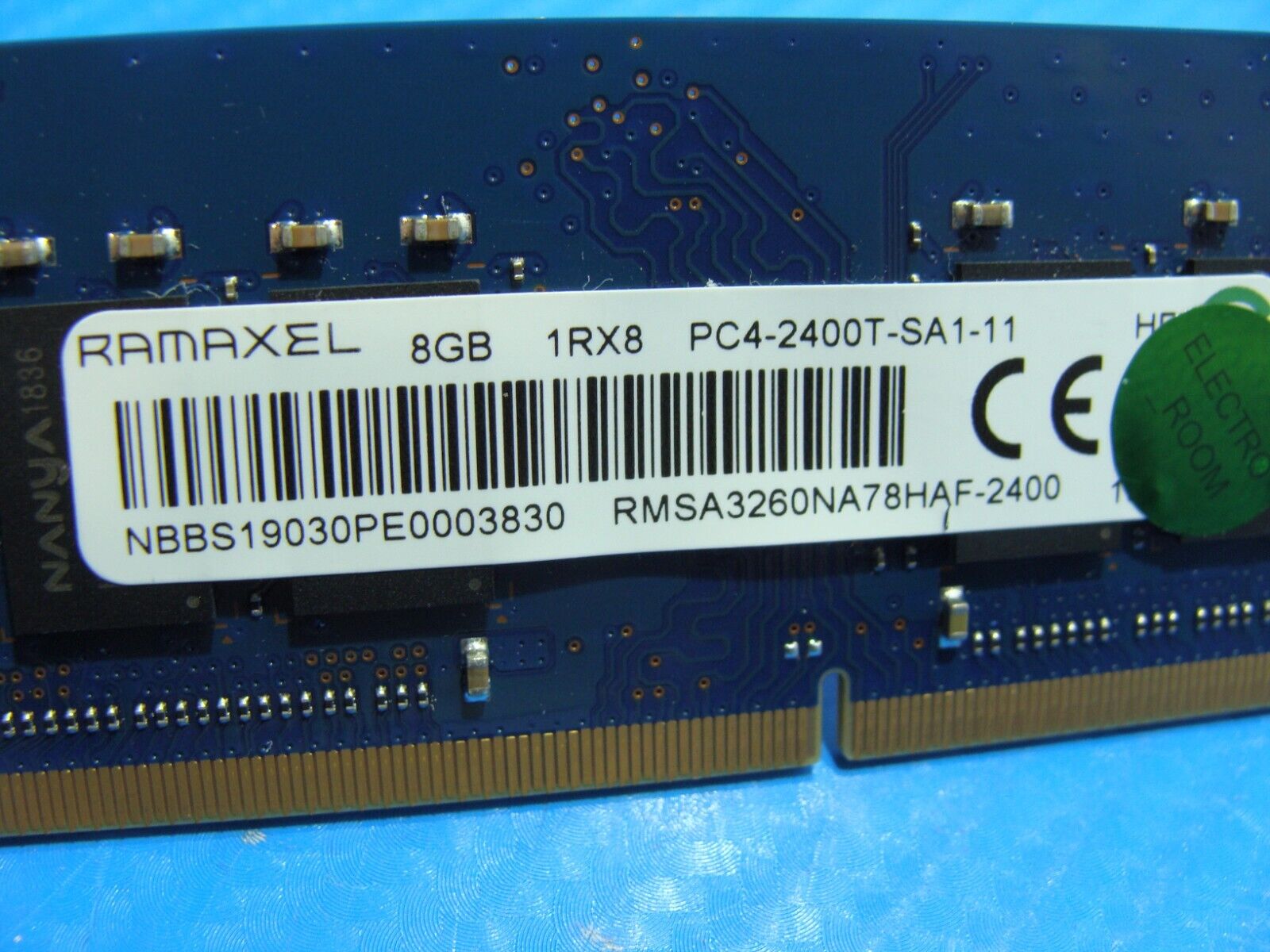 HP 15-cs2064st Ramaxel 8GB PC4-2400T Memory RAM SO-DIMM RMSA3260NA78HAF-2400