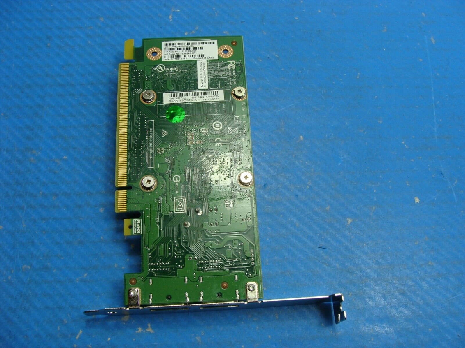 HP Z640 Nvidia Quadro NVS 310 1GB 2x DisplayPort Video Graphics Card 818243-001 - Laptop Parts - Buy Authentic Computer Parts - Top Seller Ebay