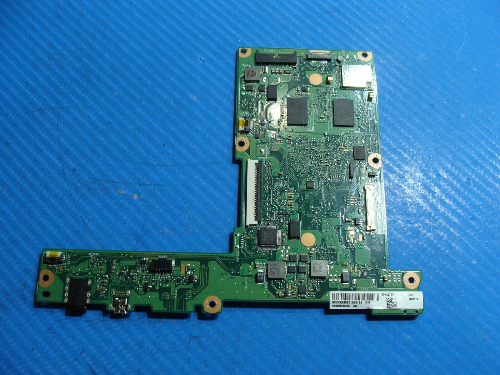 Asus EeeBook X205TA-SATM0404G Intel Atom z3735F Motherboard 60NL0730-MB3001 ASIS