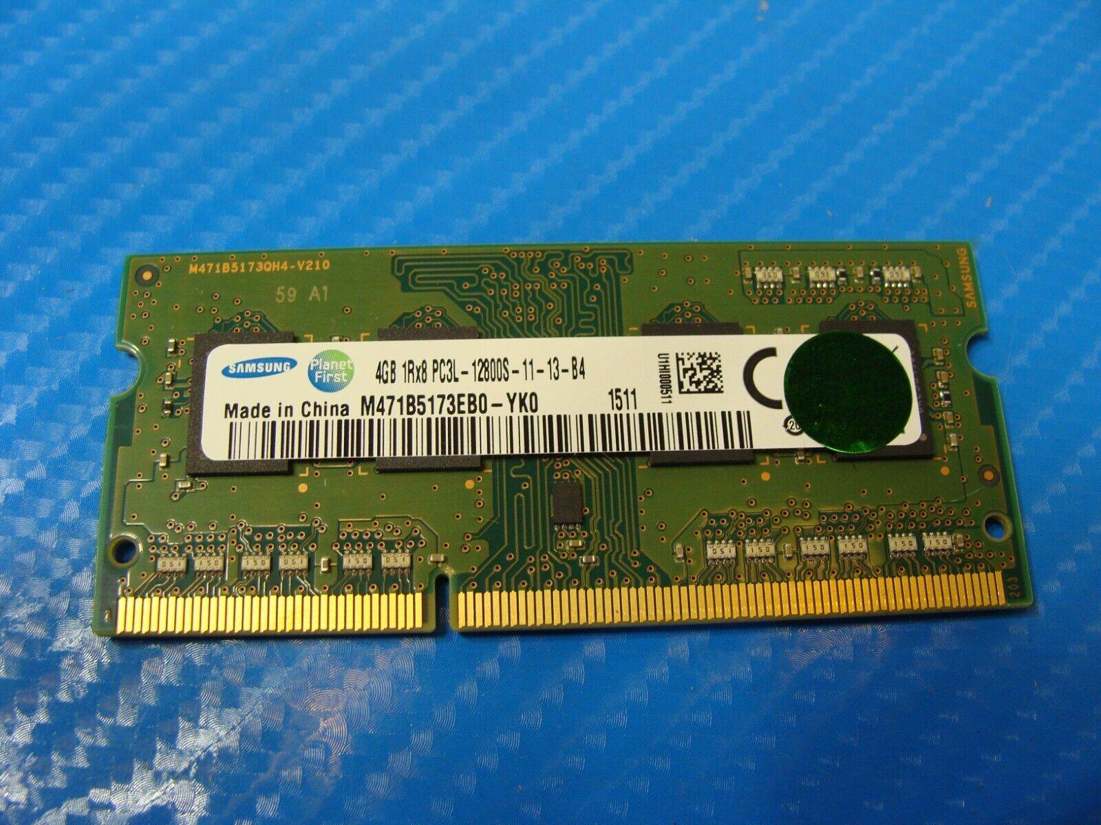 Asus X553SA-BHCLN10 Samsung 4GB 1Rx8 Memory RAM SO-DIMM M471B5173EB0-YK0 - Tested Computer Laptop Parts
