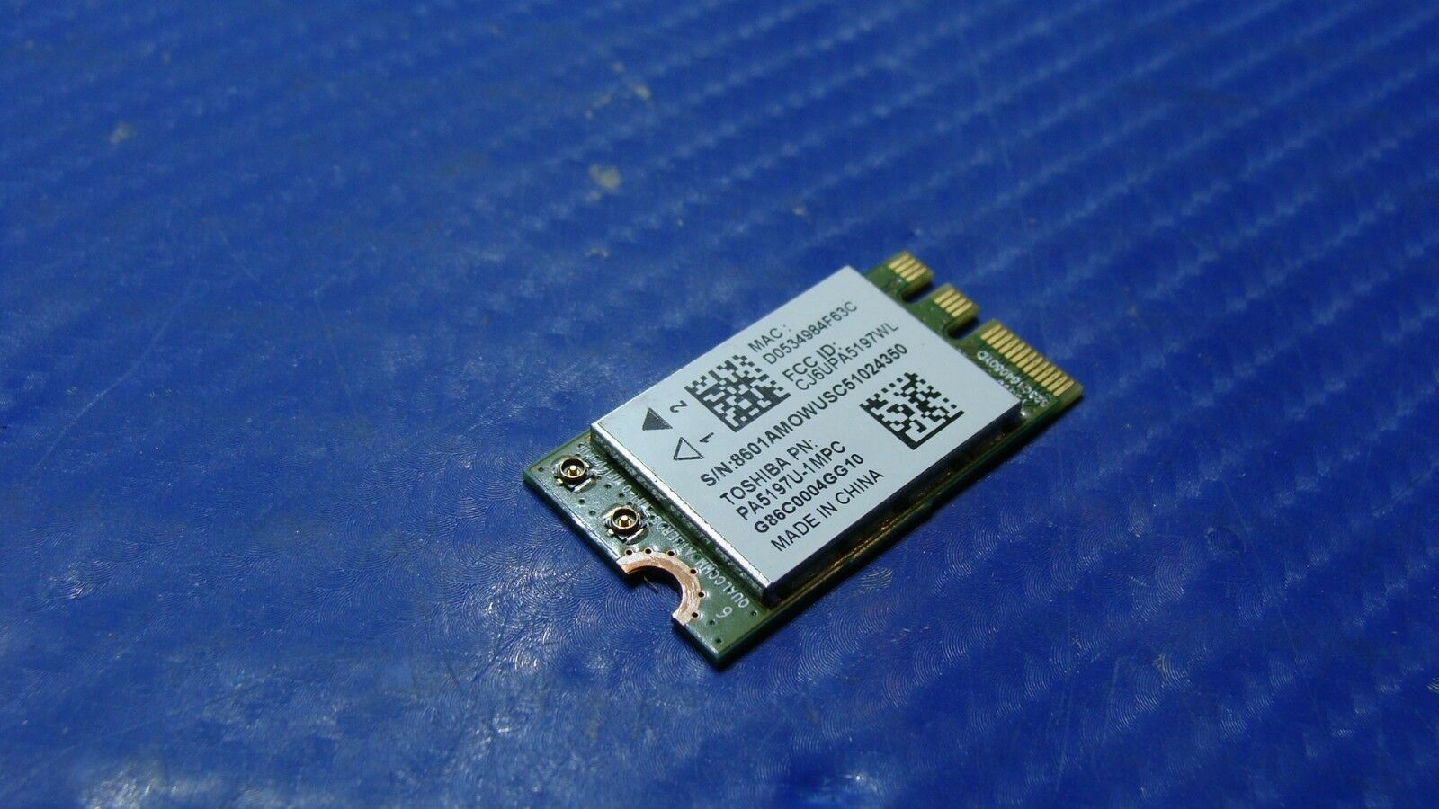 Toshiba Satellite C50-B Genuine Laptop Wireless WiFi Card PA5197U-1MPC Toshiba