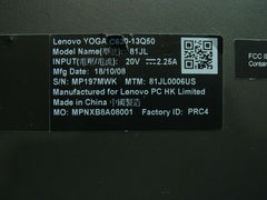 Lenovo Yoga C630-13Q50 13.3" Genuine Bottom Base Case AM2CU000G00 