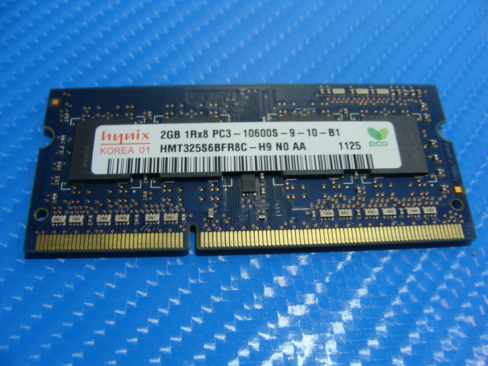 MacBook Pro A1278 Hynix 2GB 1Rx8 PC3-10600S SO-DIMM Memory RAM HMT325S6BFR8C-H9 Hynix