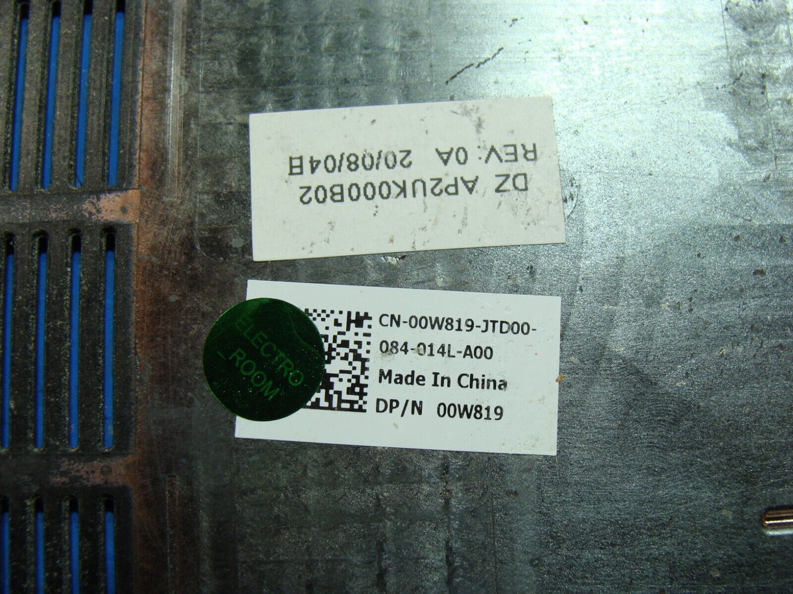 Dell Latitude 5410 14 Bottom Case Base Cover 0W819 AP2UK000B02